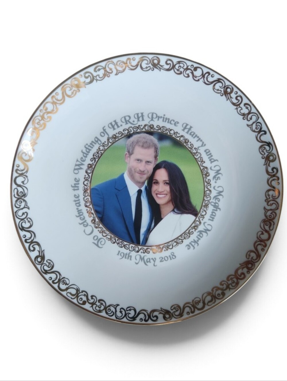 Englands Royal Wedding Limited Edition Commemorative Decorative Bone China Plate
